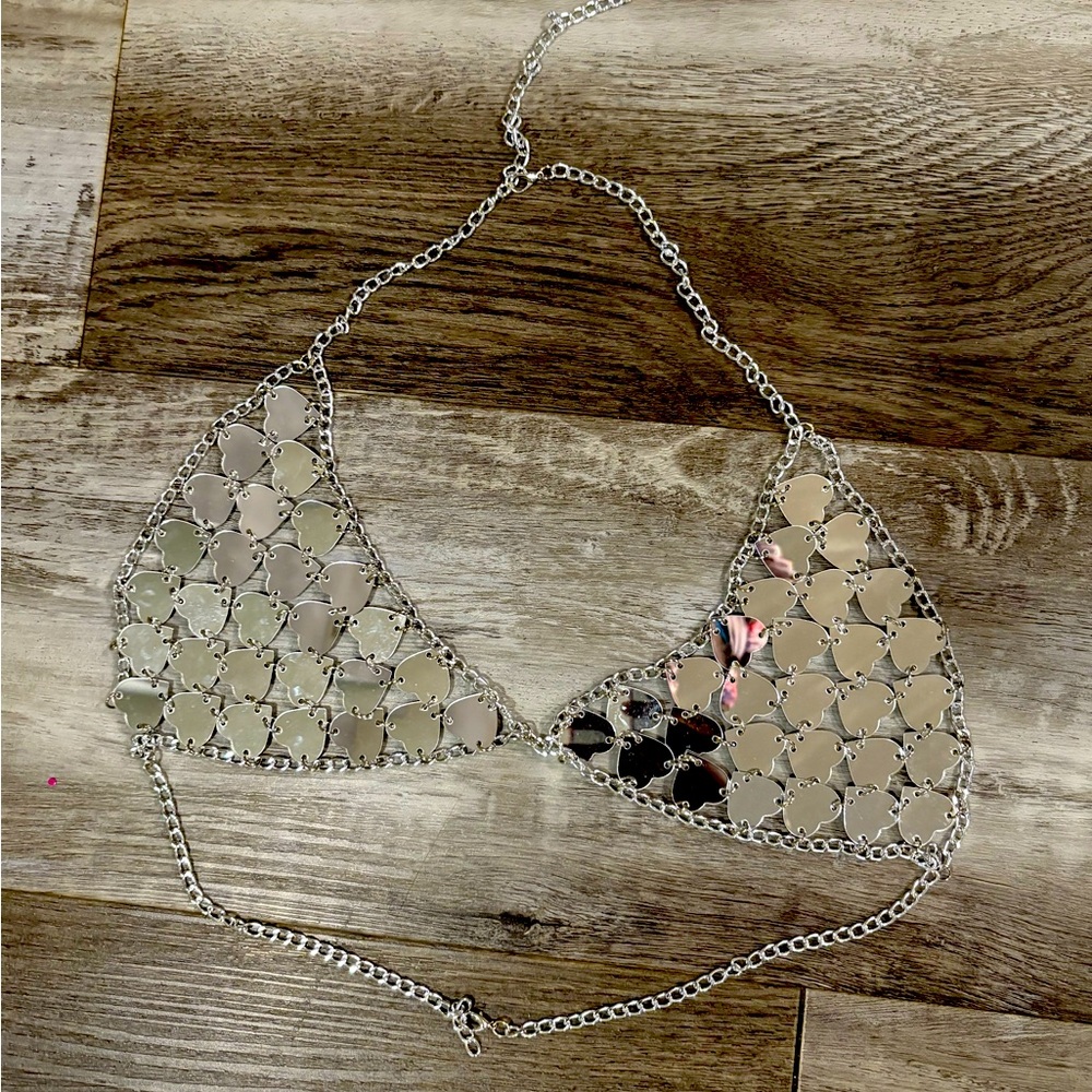Sequin Top Bra 🖤